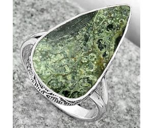 Natural Star Galaxy Jasper Ring size-8.5 SDR163847 R-1191, 13x24 mm