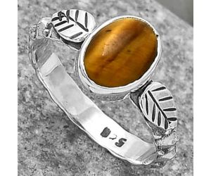 Natural Tiger Eye - Africa Ring size-8 SDR164565 R-1261, 7x9 mm