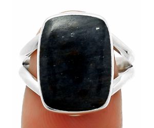 Natural Purple Aventurine Ring size-7.5 SDR165040 R-1002, 12x16 mm