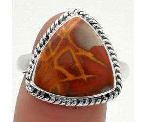 Natural Noreena Jasper Ring size-9 SDR165137 R-1009, 14x14 mm