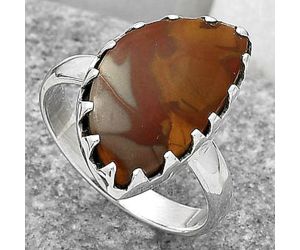 Natural Noreena Jasper Ring size-8 SDR165255 R-1210, 12x19 mm