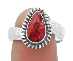 Natural Pink Thulite - Norway Ring size-9 SDR167848 R-1279, 6x11 mm