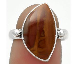 Natural Noreena Jasper Ring size-7.5 SDR168030 R-1715, 10x18 mm