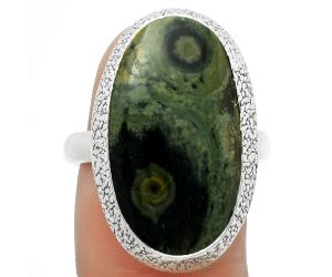 Natural Star Galaxy Jasper Ring size-8 SDR168269 R-1307, 13x22 mm