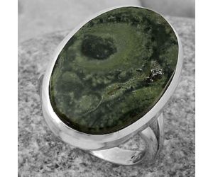 Natural Star Galaxy Jasper Ring size-7 SDR169411 R-1005, 15x22 mm