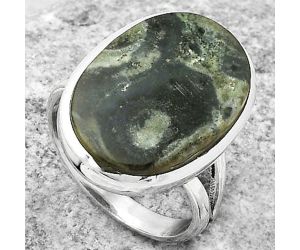 Natural Star Galaxy Jasper Ring size-7 SDR169470 R-1005, 14x20 mm