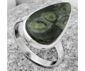 Natural Star Galaxy Jasper Ring size-8.5 SDR169632 R-1004, 12x20 mm