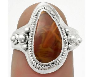 Natural Noreena Jasper Ring size-7.5 SDR170271 R-1420, 7x14 mm