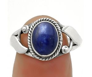 Natural Lapis - Afghanistan Ring size-8 SDR171201 R-1405, 7x9 mm