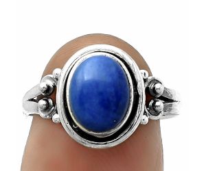 Natural Lapis - Afghanistan Ring size-8 SDR173936 R-1283, 7x9 mm