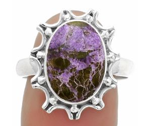 Natural Purpurite - South Africa Ring size-9 SDR174690 R-1189, 10x14 mm