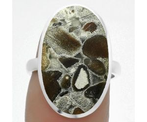 Natural Tabu Jasper Ring size-7 SDR175852 R-1004, 13x22 mm