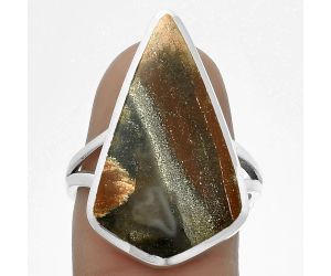 Natural Tabu Jasper Ring size-8 SDR175905 R-1005, 15x25 mm