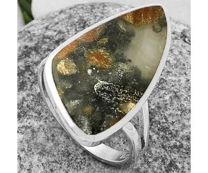 Natural Tabu Jasper Ring size-8 SDR175935 R-1005, 13x25 mm