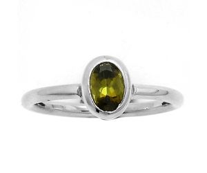 Natural Multi Tourmaline Ring size-7.5 SDR176322 R-1004, 4x6 mm