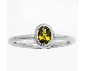 Natural Multi Tourmaline Ring size-8.5 SDR176351 R-1004, 4x6 mm