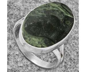 Natural Star Galaxy Jasper Ring size-7.5 SDR178303 R-1002, 14x20 mm