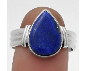 Natural Lapis - Afghanistan Ring size-9 SDR178685 R-1470, 10x14 mm