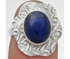 Natural Lapis - Afghanistan Ring size-7 SDR179710 R-1090, 9x11 mm