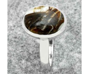 Natural Wild Horse Jasper Ring size-8 SDR181533 R-1004, 10x13 mm