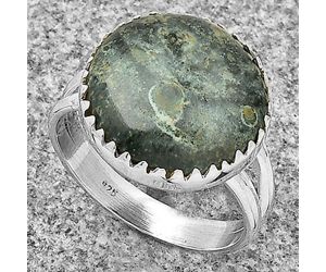 Natural Star Galaxy Jasper Ring size-9.5 SDR183601 R-1210, 16x16 mm