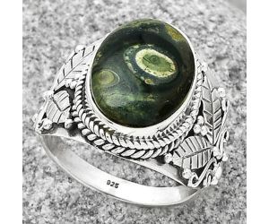 Southwest Design - Star Galaxy Jasper Ring size-9 SDR188574 R-1387, 11x15 mm