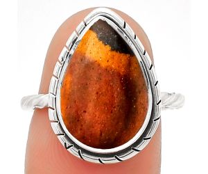 Natural Outback Jasper Ring size-7 SDR188880 R-1011, 11x16 mm