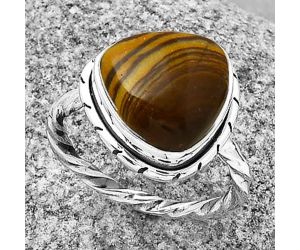 Natural Outback Jasper Ring size-8 SDR188916 R-1011, 13x13 mm