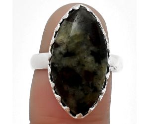 Russian Eudialyte Ring size-8 SDR209178 R-1075, 12x23 mm