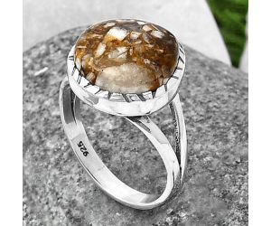 Wild Horse Jasper Ring Size-8 SDR213323 R-1074, 14x14 mm