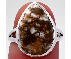 Wild Horse Jasper Ring size-7 SDR221287 R-1005, 12x17 mm