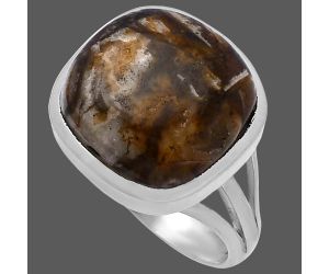 Wild Horse Jasper Ring size-8 SDR221900 R-1006, 14x14 mm