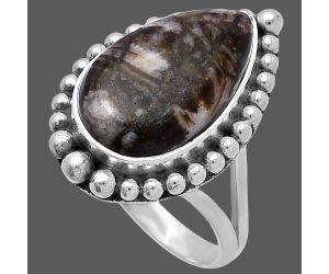 Wild Horse Jasper Ring size-8 SDR222319 R-1154, 11x18 mm