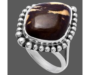 Outback Jasper Ring size-9 SDR222372 R-1154, 15x18 mm