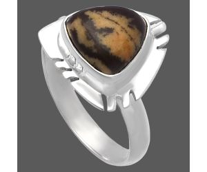 Outback Jasper Ring size-9 SDR224709 R-1240, 10x10 mm