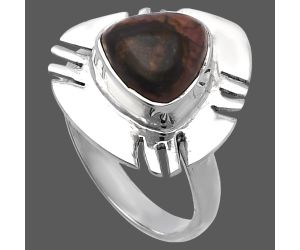 Outback Jasper Ring size-7.5 SDR224711 R-1240, 10x10 mm