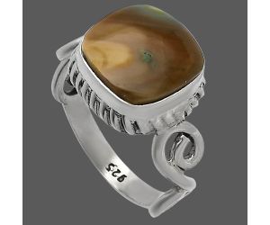 Imperial Jasper Ring size-8 SDR227081 R-1652, 12x12 mm