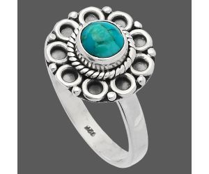 Nevada Turquoise Ring size-9 SDR227294 R-1256, 6x6 mm
