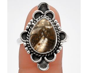 Wild Horse Jasper Ring size-9 SDR227566 R-1229, 10x14 mm