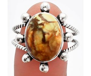 Rosetta Picture Jasper Ring size-9.5 SDR229041 R-1268, 12x15 mm