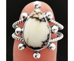 Wild Horse Jasper Ring size-8 SDR229053 R-1268, 10x16 mm