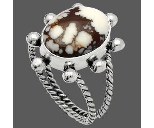 Wild Horse Jasper Ring size-9.5 SDR229054 R-1268, 11x15 mm