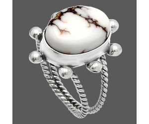 Wild Horse Jasper Ring size-8 SDR229176 R-1268, 11x15 mm