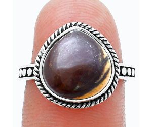 Outback Jasper Ring size-7.5 SDR229425 R-1066, 12x12 mm