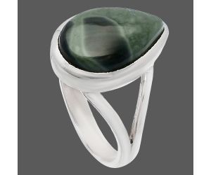 Picasso Jasper Ring size-8 SDR230445 R-1005, 10x15 mm