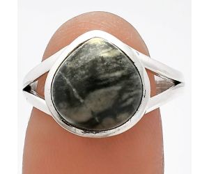 Picasso Jasper Ring size-8 SDR230658 R-1005, 11x11 mm