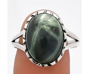 Picasso Jasper Ring size-9.5 SDR230798 R-1074, 11x15 mm