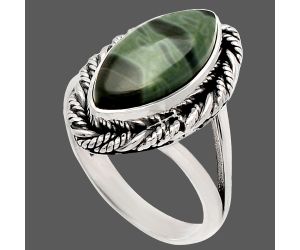 Picasso Jasper Ring size-7 SDR231498 R-1014, 8x15 mm