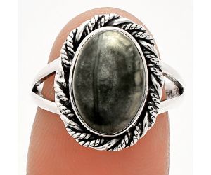 Picasso Jasper Ring size-7 SDR231578 R-1014, 8x12 mm