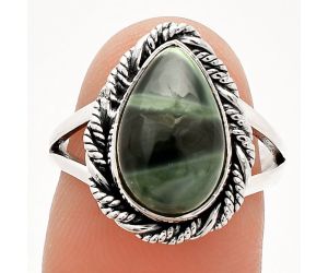 Picasso Jasper Ring size-7 SDR231681 R-1014, 9x13 mm